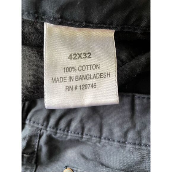 Blue Mountain Men's Straight Navy Blue Trousers 42x32 - Picture 3 of 9